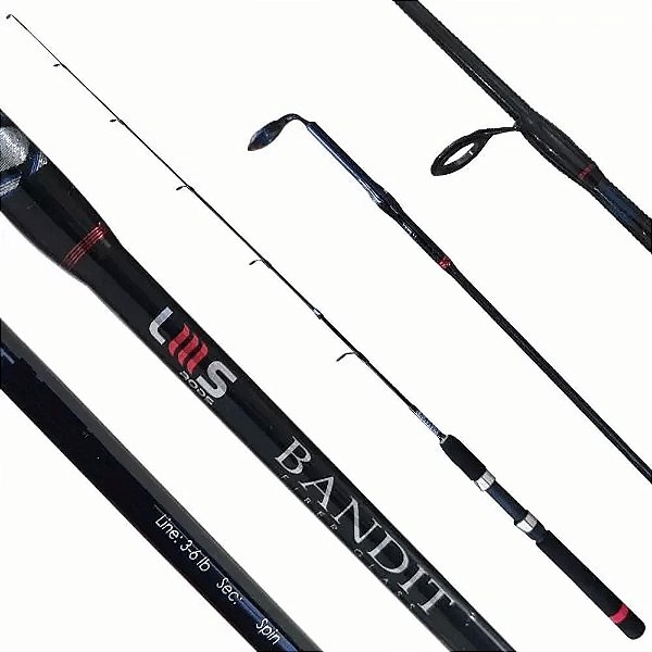 Vara Molinete Lumis Bandit 1,60mt 3-6lbs