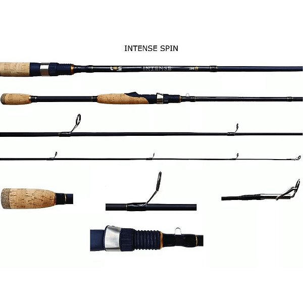 Vara Molinete Intense 9,0'' 60-170gr 30-60lb im8 2pts new