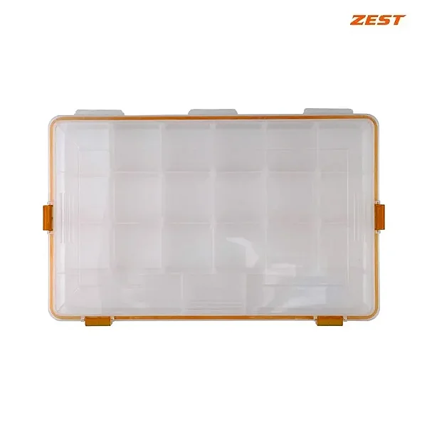 Caixa de Pesca zmc345 Water Resistant C/15 divisórias Zest