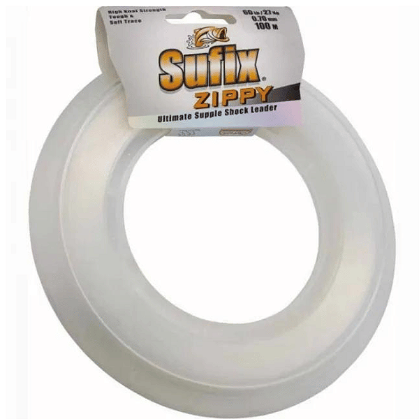 Linha Shock leader SUFIX ZIPPY 100MT  0,80MM 80LBS