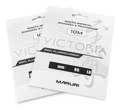LINHA FLUORCARBON MARURI VICTORIA 10M - 0,40mm