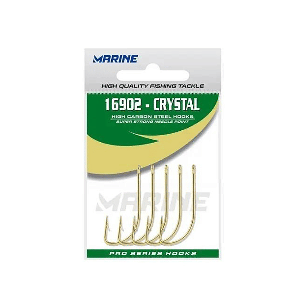 Anzol 16902 CRYSTAL GOLD CT6 C/50pc - Marine Sports