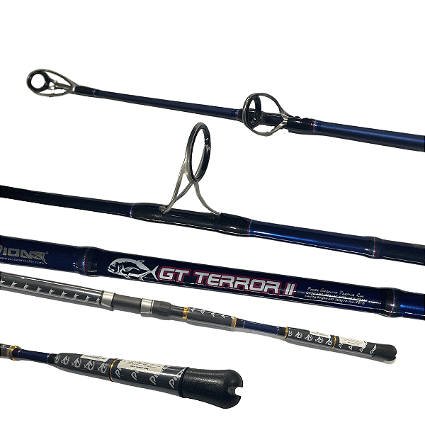 VARA MOLINETE POPPER PIONEER GT TERROR II 40-80LBS 2,50MT