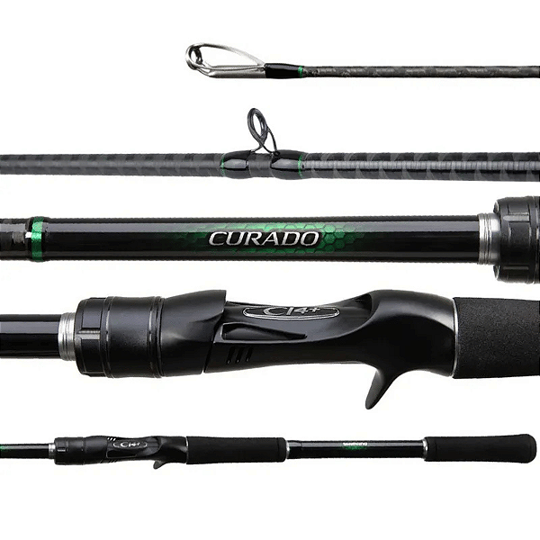 Vara de carretilha CURADO Serie Brasil 5'8" 25 lbs - Shimano