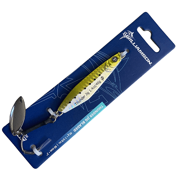 Jig WILLIANSON THUNDER BLADE 8cm 40GR C/Garateia Cor GS
