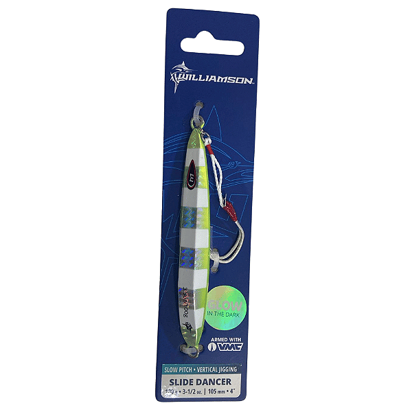 Jig WILLIANSON SLIDE DANCER 100GR C/Assist Cor CB