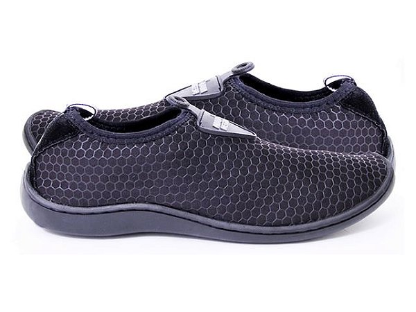 SAPATILHA NEOPRENE MAR NEGRO PRETA 37