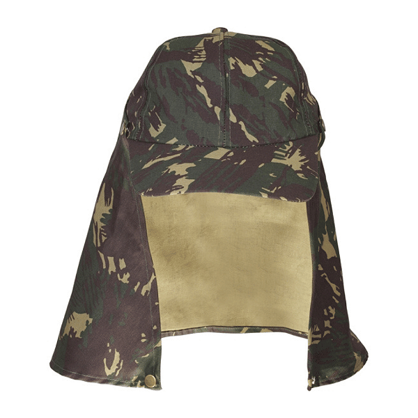 BONÉ JOGA COM PROTECAO NO PESCOCO  DESTACAVEL CAMUFLADO