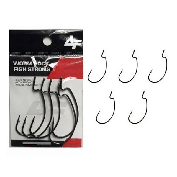 Anzol Worm Rock Fish Strong Albatroz 3/0