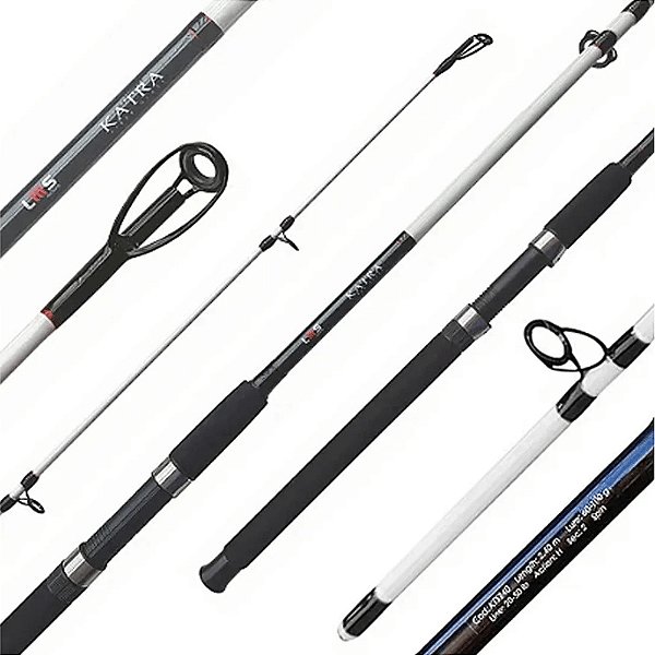 VARA PARA MOLINETE LUMIS KATRA 1,80M 2PT 15-30LBS 40-80GR