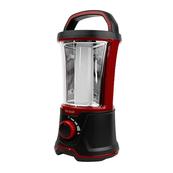LAMPIÃO 40 LEDS RECARREGÁVEL - ALBATROZ FISHING - SH-6841 - VERMELHO