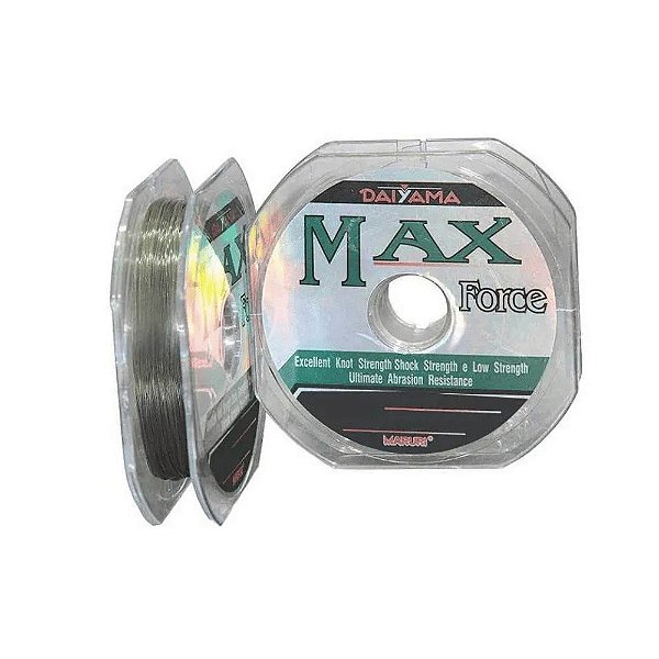 LINHA MARURI MAX FORCE MONOFILAMENTO 16.0 0,62MM 100MT