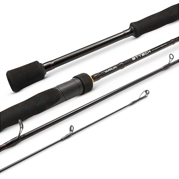 VARA PARA MOLINETE ATTACK BLACK 7-14LB 70" 2 PARTES - MARURI