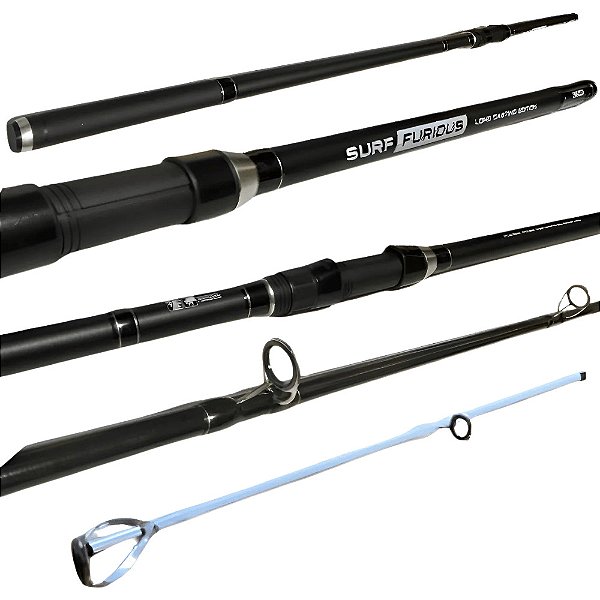 VARA MOLINETE  DE PRAIA SURF FURIOUS 40-60LB S-1403MH- MARURI