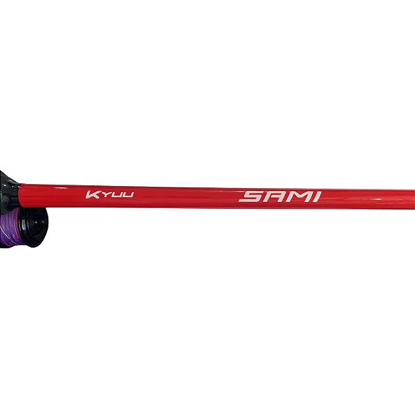 KIT VARA SAMI 15-30LB + MOLINETE FULLSPIN 4000 + LINHA 0.28MM