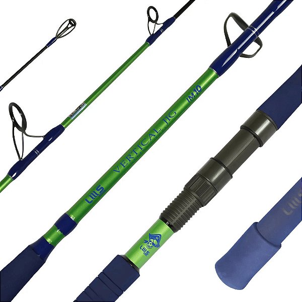 VARA VERTICAL JIG SPIN 58" 80-170G 46-68LB PE: 4-6 1PT- LUMIS