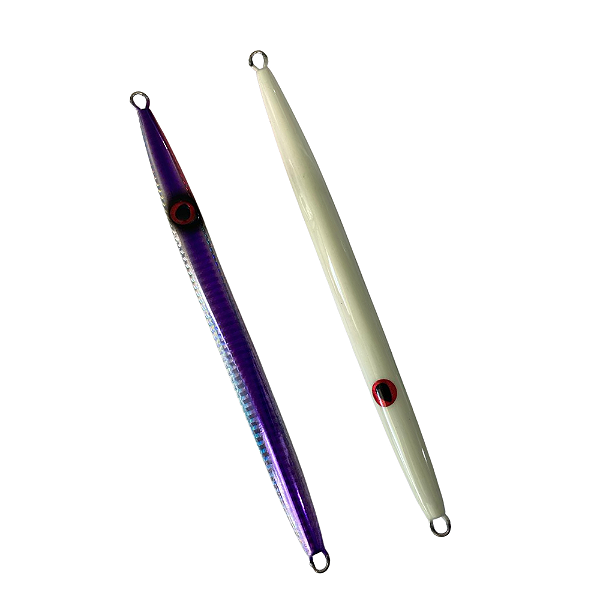 Jig Tarpon 135g Roxo / Holográfico / Glow LDK