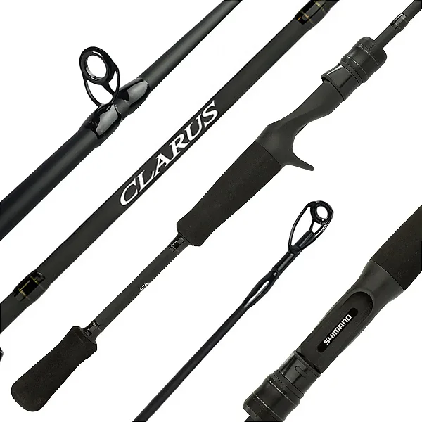 VARA CARRETILHA CLARUS 25LB 6'6" 10-28G - SHIMANO