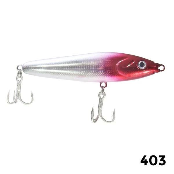 Isca Artificial Magic Stick 70 Nakamura 403 hologáfica cabeça vermelha