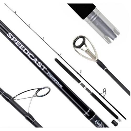 VARA MOLINETE SPEEDCAST POPPING PE: 2-4 7'6" ISCA: 120G- SHIMANO