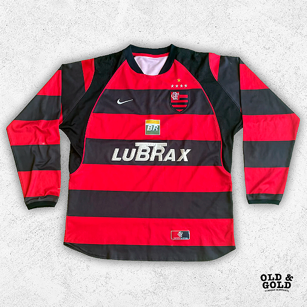 Camisa Flamengo 2001/04 #10 manga longa - GG