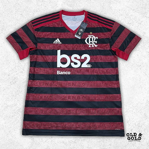 Camisa Flamengo 2019 (NA ETIQUETA!!!) - G - Old & Gold