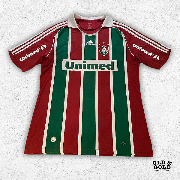 Camisa Fluminense 2009 #9 - G - Old & Gold