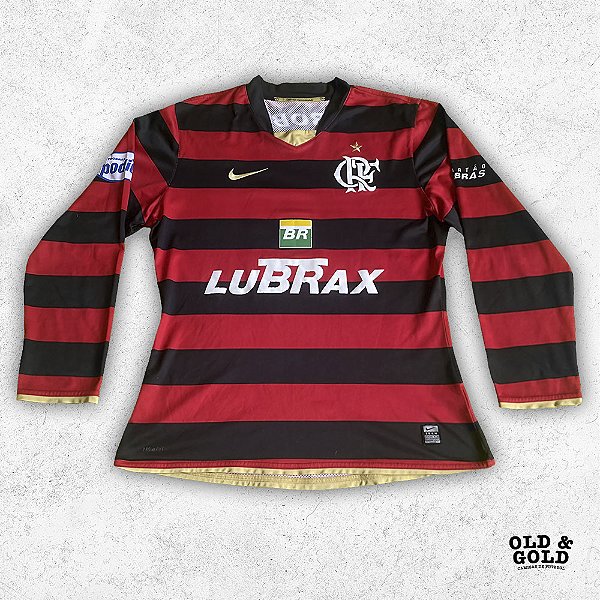 Camisa Flamengo 2008 Manga Longa "Fredy Krueger" - G