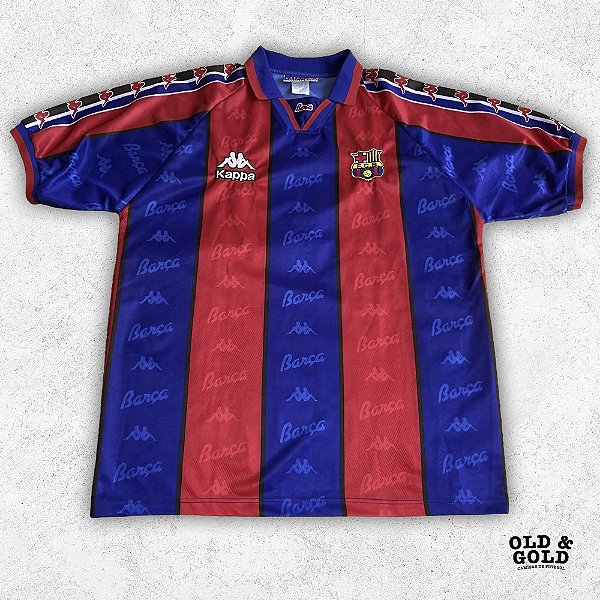 Camisa Barcelona 1995 #9 Ronaldo - G