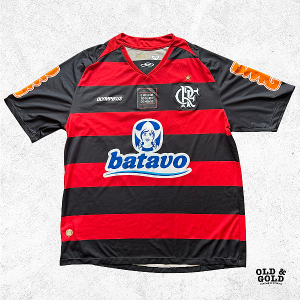 Camisa Flamengo 2010 #10 "Ronaldinho" - P