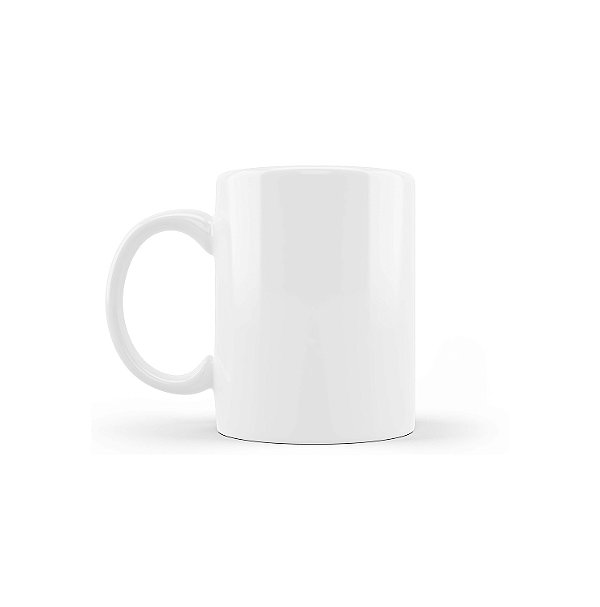 CANECA CERÂMICA 325ML BRANCA - PERSONALIZE