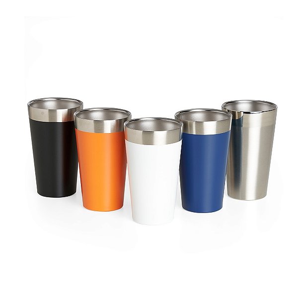 COPO TÉRMICO 473ML SEM TAMPA - PERSONALIZE