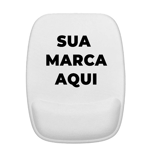 MOUSEPAD RETANGULAR COM APOIO - PERSONALIZE