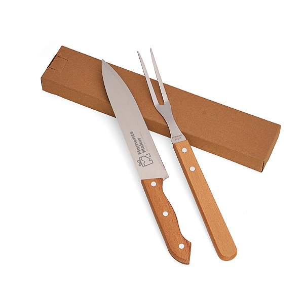 KIT CHURRASCO COM 2 PEÇAS - PERSONALIZE