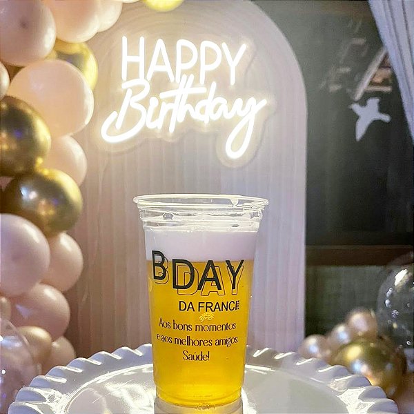COPO DESCARTÁVEL 500ML | 250 UNIDADES - PERSONALIZE