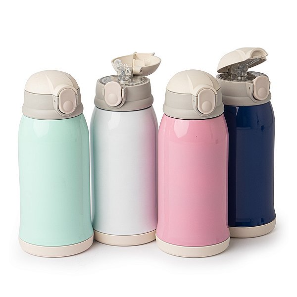 GARRAFA TÉRMICA KIDS 550ML - PERSONALIZE