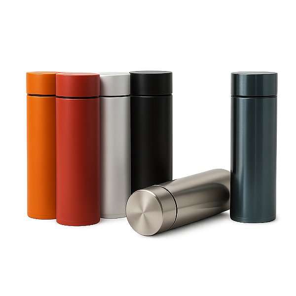 GARRAFA TÉRMICA INOX 320ML - PERSONALIZE