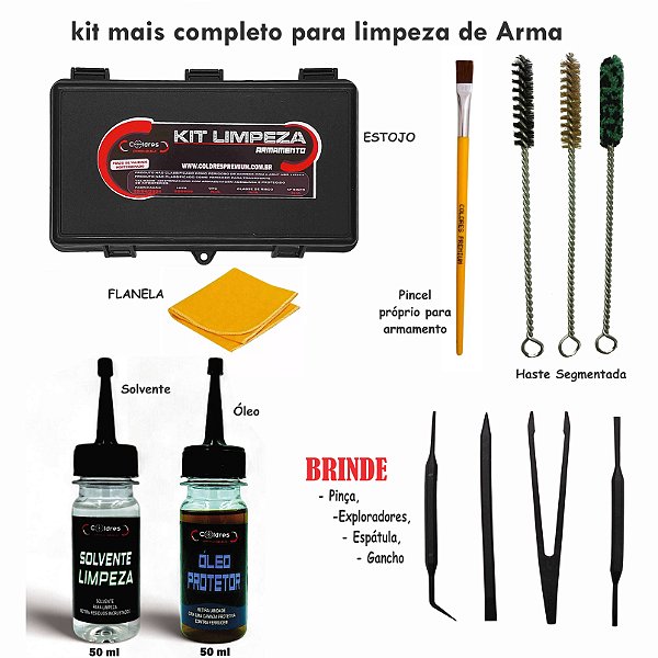 Kit Limpeza armamento