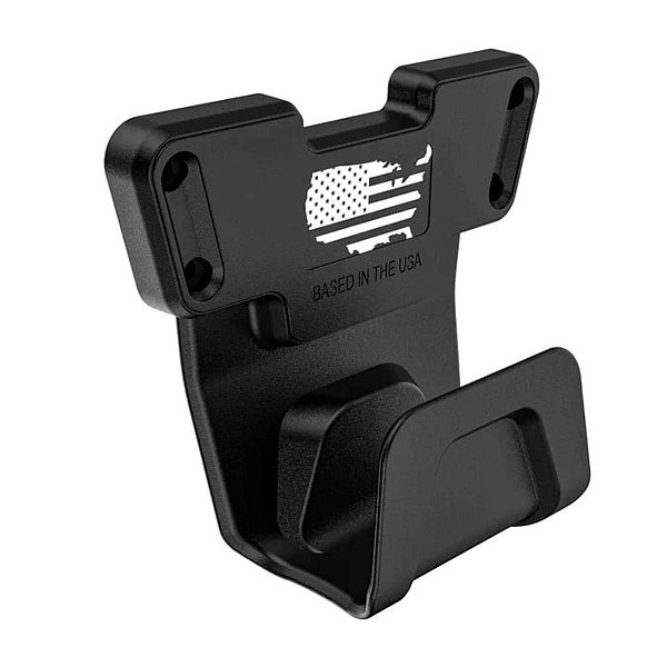 Suporte magnético para arma para veículo com classificação de 21 kg.  Suporte magnético de pistola tática para carro, caminhão, casa, embaixo da  mesa, parede, seguro. Acessórios universais revestidos de borracha para  esconder