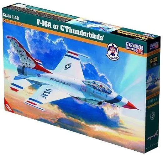 F-16A ou C Thunderbirds - 1/48 - Mistercraft G-35