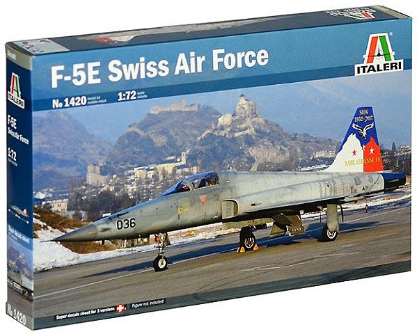 F-5E Swiss Air Force - 1/72 - Italeri 1420