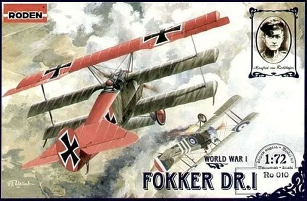 Fokker Dr.I - 1/72 - Roden 010