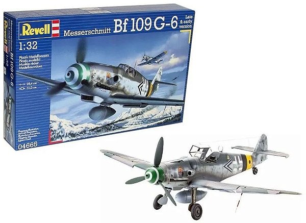 Messerschmitt Bf 109 G-6 - 1/32 - Revell 04665