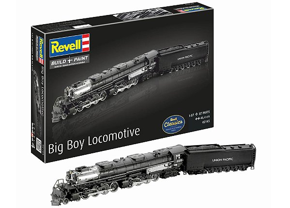 Locomotiva Big Boy - 1/87 - Revell 02165
