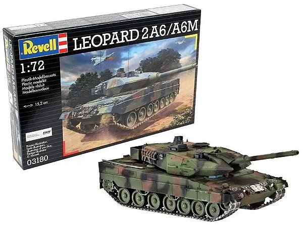 Leopard 2 A6/A6M - 1/72 - Revell 03180