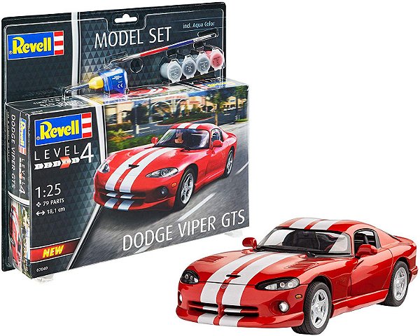 Model Set Dodge Viper GTS - 1/25 - Revell 67040