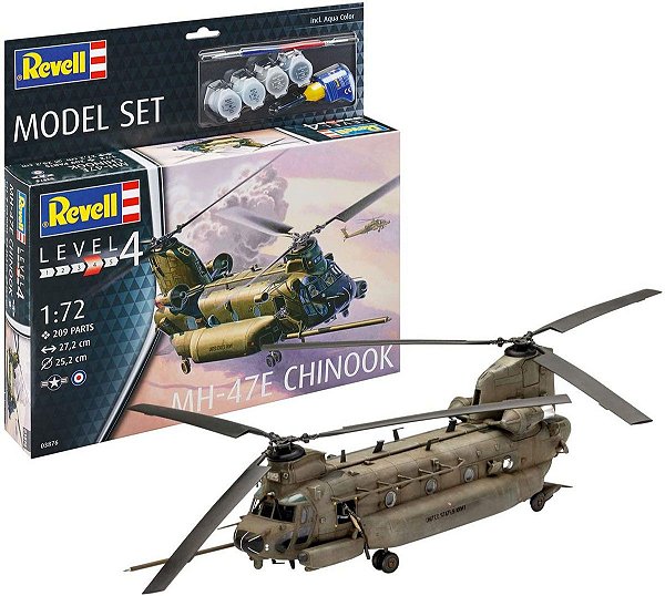 Model Set MH-47E Chinook - 1/72 - Revell 63876