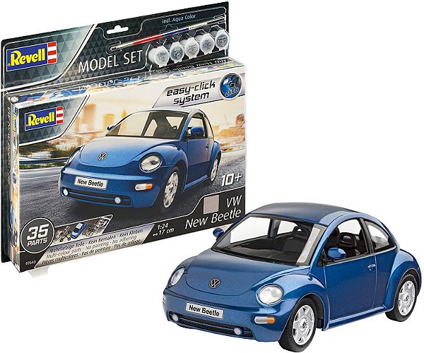 Model Set VW New Beetle - Novo Fusca - 1/24 - Revell 67643