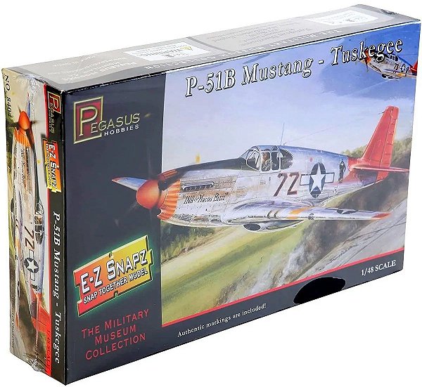 P-51B Mustang - Tuskegee - 1/48 - Pegasus 8404