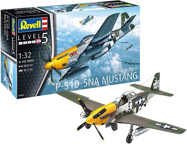 P-51D-5NA Mustang (Early Version) - 1/32 - Revell 03944